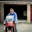 Mick Grant with his Heron Suzuki XR69