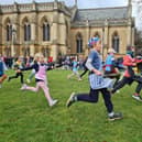Children Running Race