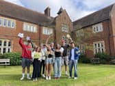 17 August, 2023 - Students from Lord Williams's School celebrate their A-Level results