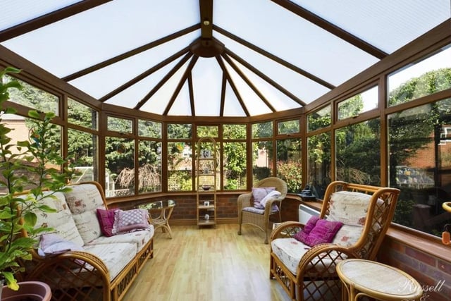 The conservatory. Pictures: Russell & Butler Ltd