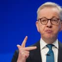 Michael Gove speaking at the Conservative Party Conference last year. Picture: Ian Forsyth/Getty Images