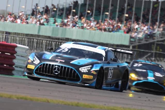 Multiple British GT champion, Jonny Adam, teamed-up with Flick Haigh for the 2Seas Motorsport team at Silverstone last weekend (Photo James Beckett)