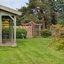 The garden at Northcote House, Granborough, was among those that opened for charity