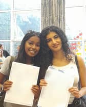 AHS Students collecting their A Level results