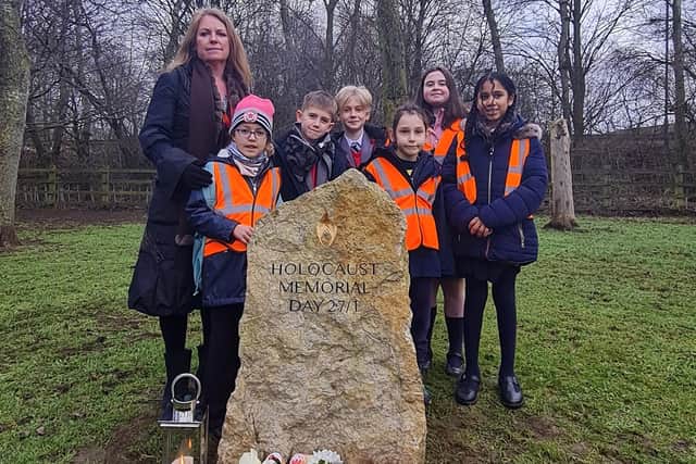 Pupils from Lace Hill Academy at Holocaust Memorial Day