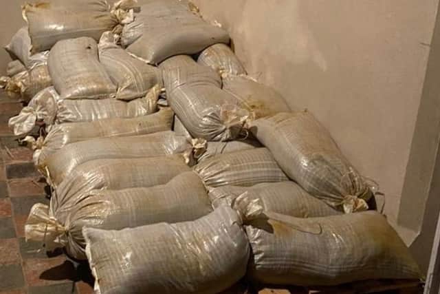 The Tingewick Response Group had stockpiled sandbags after previous flooding in December