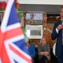 Nigel Farage in Winslow. Photo from Stuart Mitchell