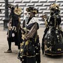 Some of the costumes are works of art