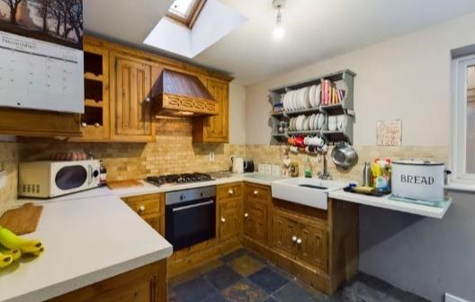 The Rustic style kitchen