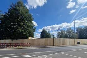 The site where a third Lidl is being constructed in Aylesbury