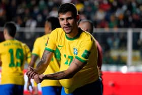 Bruno Guimarães will feature for Brazil in Qatar (Photo by Javier Mamani/Getty Images)