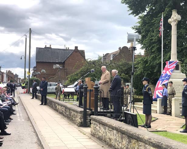 30 new names were added to Thame War Memorial