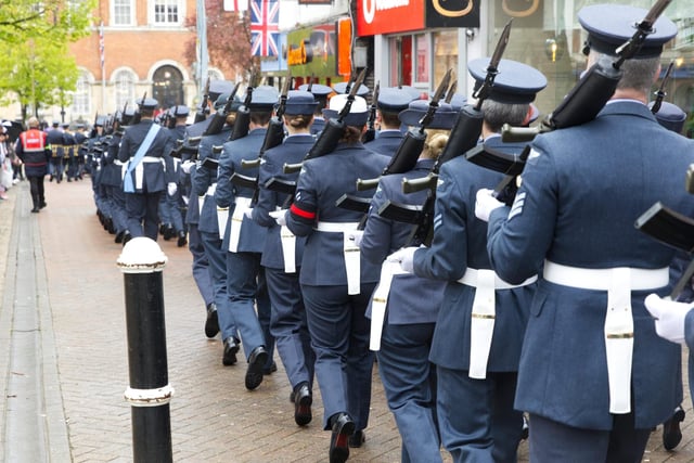 RAF Halton was granted the Freedom of Aylesbury in 1956