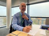 Buckinghamshire Council leader Martin Tett, photo from Charlie Smith/Local Democracy Reporting Service