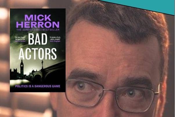 Bestsellnig author Mick Herron