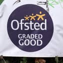 An Ofsted banner (Photo by Carl Court/Getty Images)