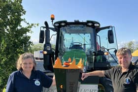 Lynda and Andy Eadon during the Len's Light campaign