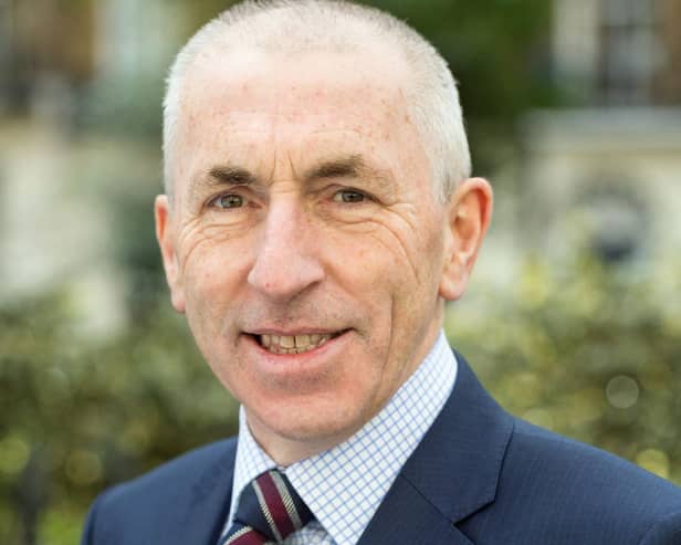 SOME OPTIMISM: Neil Stewart, chairman of R3’s Southern and Thames Valley region, said the third consecutive monthly fall in insolvency figures is encouraging, but that economic challenges to businesses persist