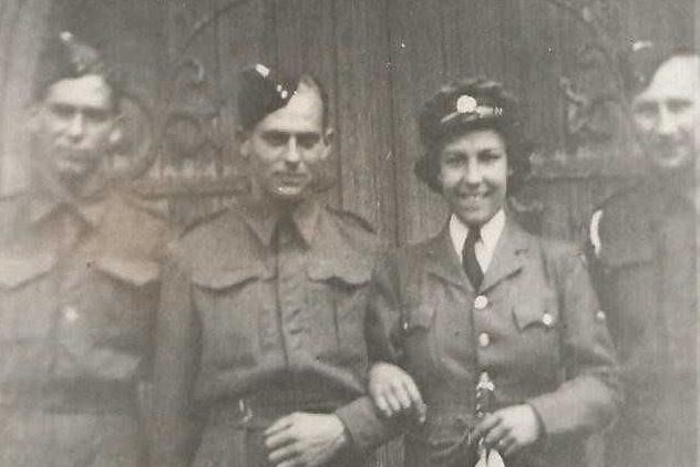 Parents wedding 1942 First military wedding during wartime at St Peter and St Paul's Church Tring