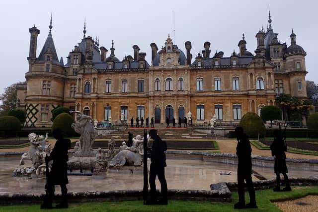 The Standing with Giants exhibition officially opened to the public at Waddesdon Manor today