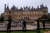 The Standing with Giants exhibition officially opened to the public at Waddesdon Manor today