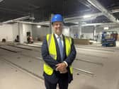 Council leader Steven Broadbent at the new offices in Wycombe Image: Nathaniel Lawson/LDRS