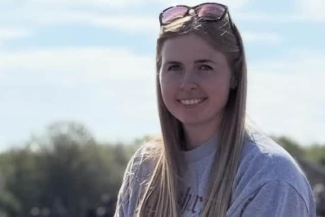 Jennie Logan, 30, who lost her life while fighting the fire at Bicester Motion last Thursday