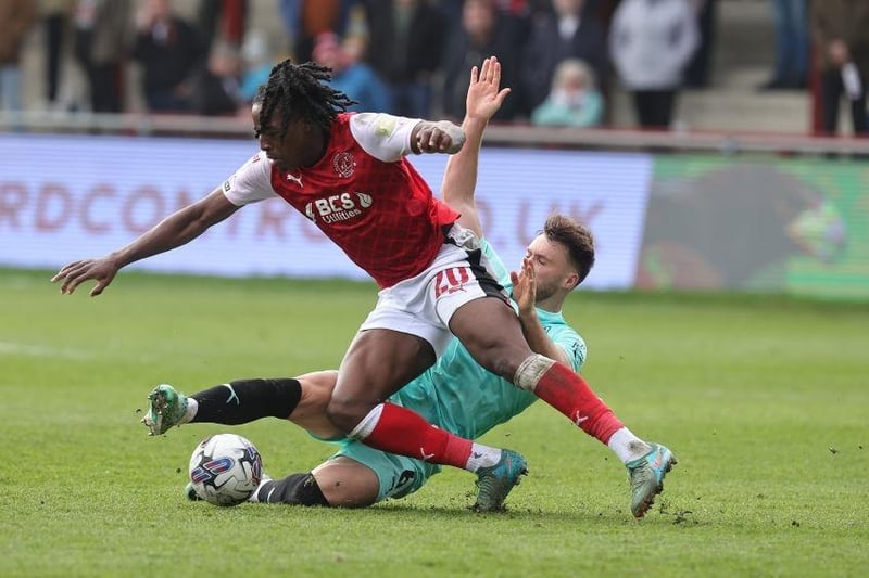 Fleetwood Town striker Promise Omochere has been the subject of much transfer talk this summer and another League One club have reportedly joined the race to sign him. Bristol Rovers are reportedly set to compete with fellow League One side Barnsley to sign the 23-year-old old who currently has one year left on his contract with the Cod Army.