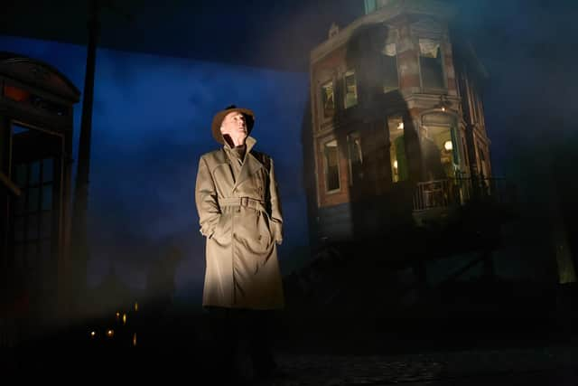 Liam Brennan as Inspector Goole, photo by Mark Douet