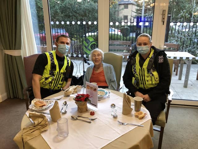 Blue light workers are being offered free breakfast at a Buckinghamshire care home