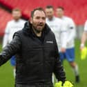 Craig in action at Wembley. Photo from Ian Baker Photography