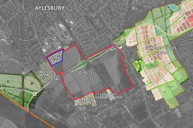 the chosen area of South Aylesbury