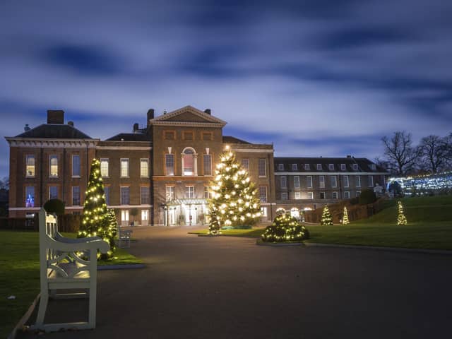 Kensington Palace is beautiful at Christmas (photo: Historic Royal Palaces / SWNS)