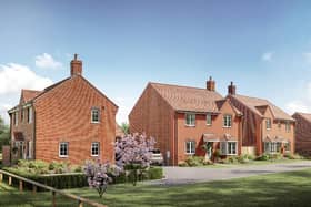 Computer-generated image of a street scene at Orchard Green, Aylesbury (Picture: Vistry Group)