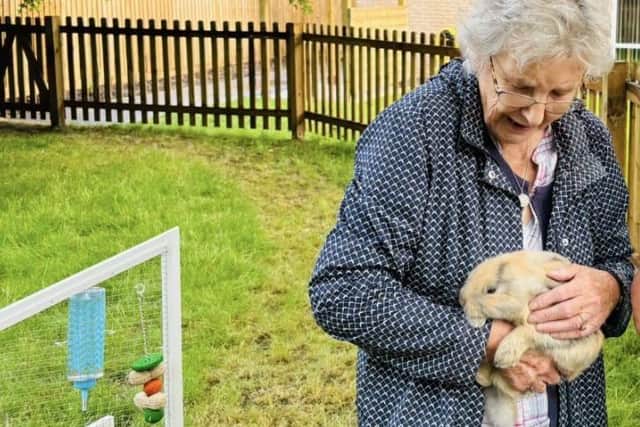 84-year-old Jennifer Evan has a huge love for animals