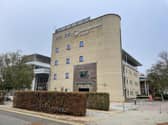 Buckinghamshire Council's base in Aylesbury. Photo from Nathaniel Lawson/Local Democracy Reporting Service