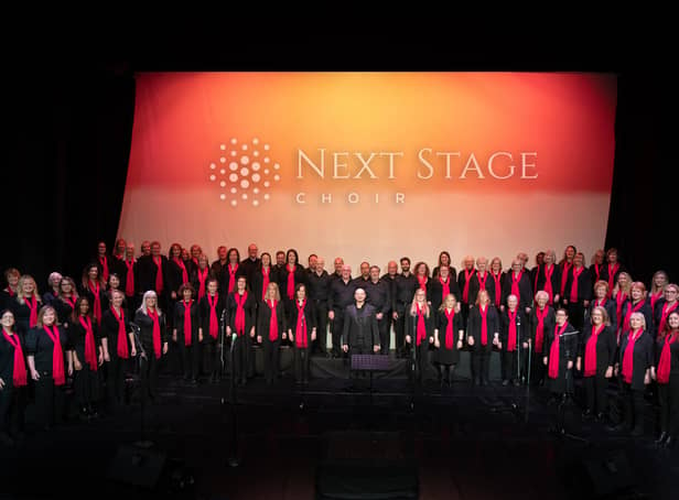 Next Stage Choir, photo from Russell Scott