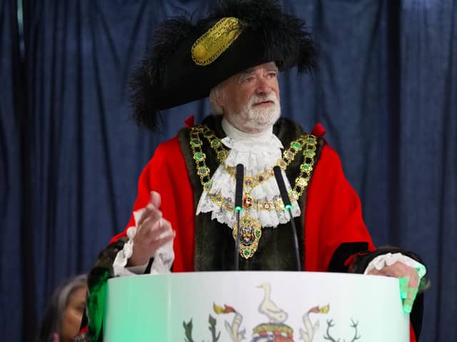 Mayor of Aylesbury Councillor Alan Sherwell, photo from  Laura McG Photography