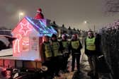 The float collection team