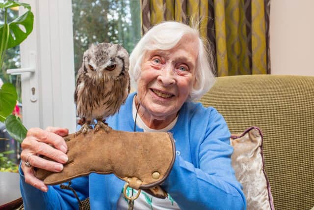 Residents at Maids Moreton Hall enjoy the birds