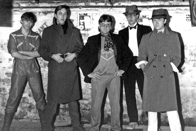 Hebburn-based band Quadrant Four were pictured in 1984.
