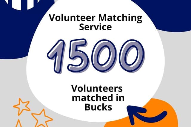1,500 volunteers in just two years