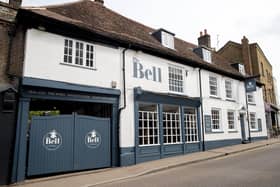 The front of the recently-transformed pub