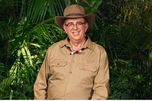 Rev Richard Coles in I'm A Celebrity...Get Me Out Of Here! /ITV