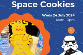 Space Cookie making at Discover Bucks!