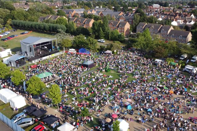 Live in the Park takes place in Vale Park in Aylesbury each year and attracts thousands