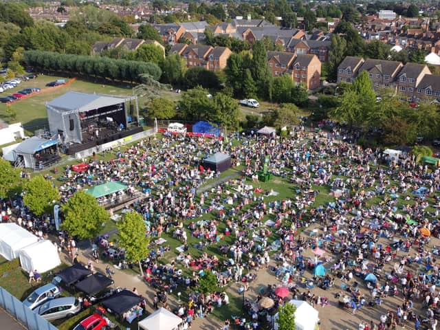 Live in the Park takes place in Vale Park in Aylesbury each year and attracts thousands