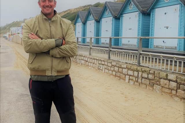 Russ Christchurch is walking across the UK's coasts