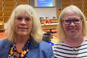Diana Blamires, who led the Working Party and Julie Ward, Chairman of the Children’s Services and Education Select Committee