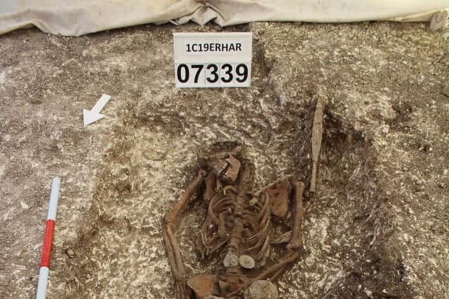 Anglo-Saxon skeletons in Wendover